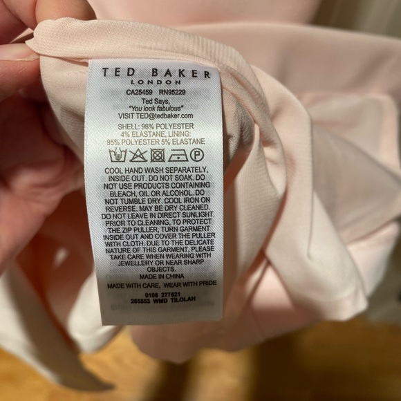 Ted Baker Tilolah Seam Detail Bodycon Dress - Worn Once - Picture 9 of 10